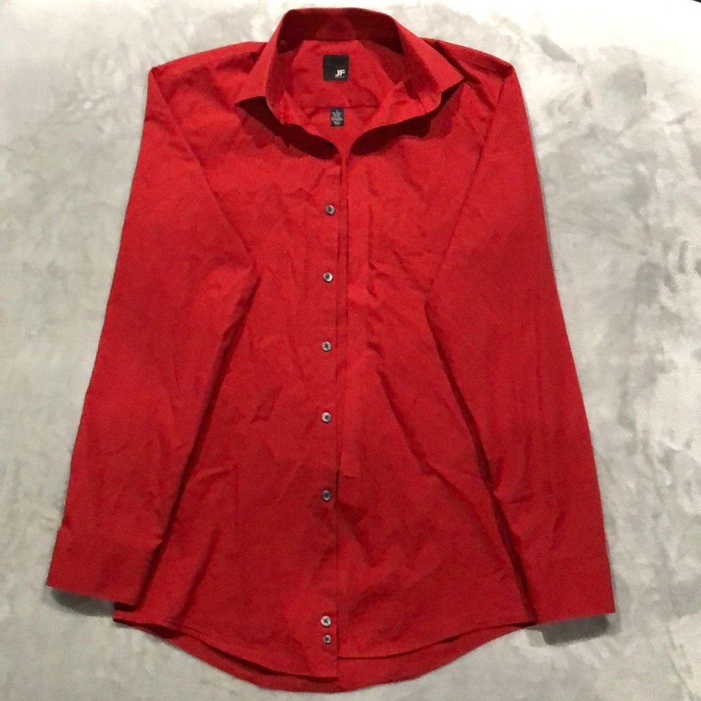Men’s Red Dress Shirt
